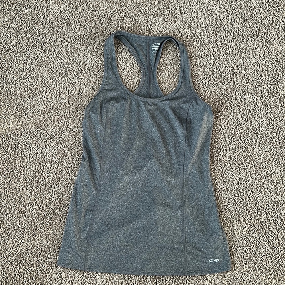 Champion Gray Duo Dry Racerback Tank